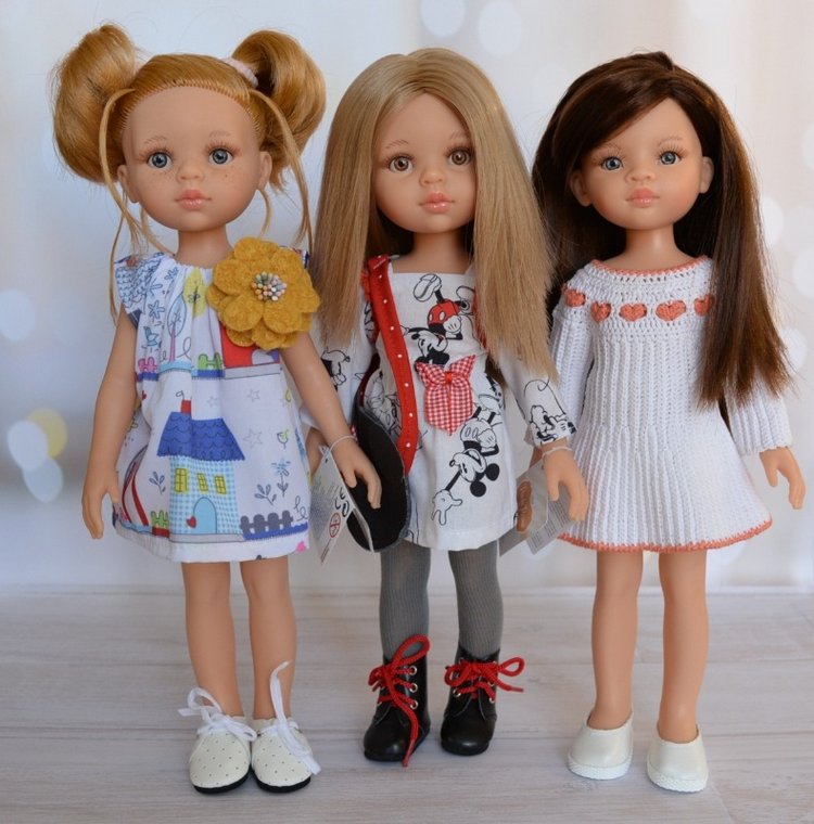 Испанские куклы (моя небольшая коллекция Paola Reina) часть 6 новенькие