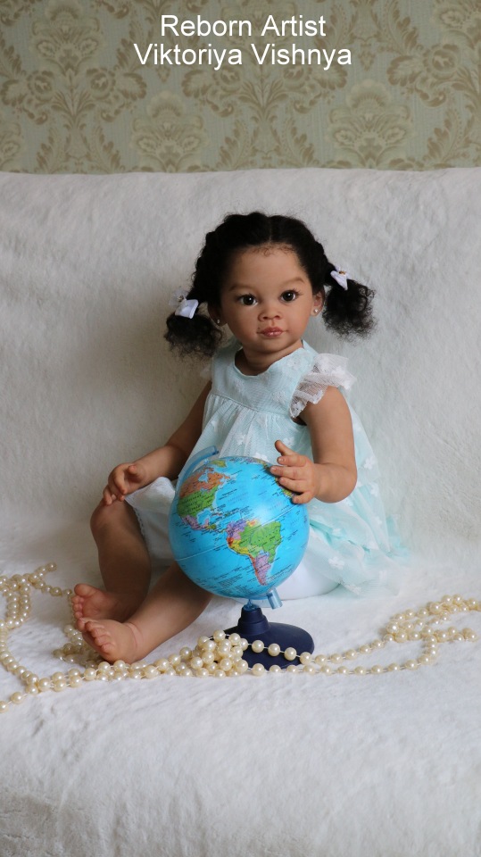 Мейли... куколка реборн Виктории Вишни (фото 2)