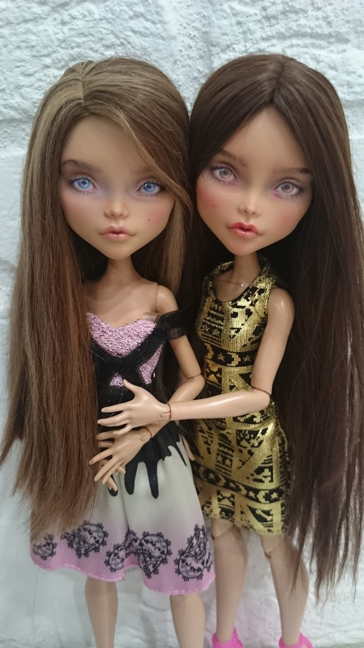 Монстрики моими глазами — ООАК и репейнт кукол (Custom): Barbie