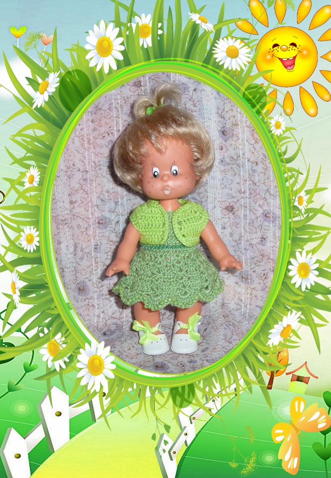 Мои куколки SCHALKAU и коллекция вязаных нарядов