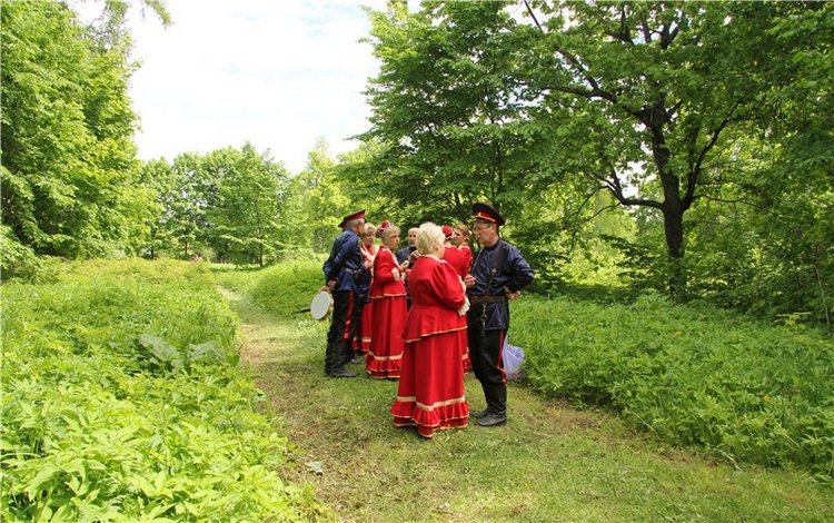 "Троицкие гуляния" в Василёво, 2017 год, продолжение. Архитектурно-этнографический музей под открытым небом "Василёво"