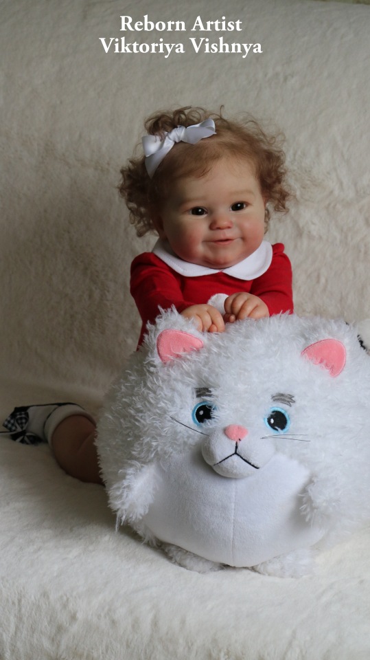 Моя Мэдди... Куколка реборн Виктории Вишни