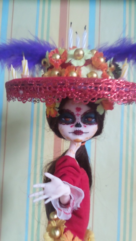 Мой первый ООАК по мотивам мультика " Книга жизни" (фото 7)