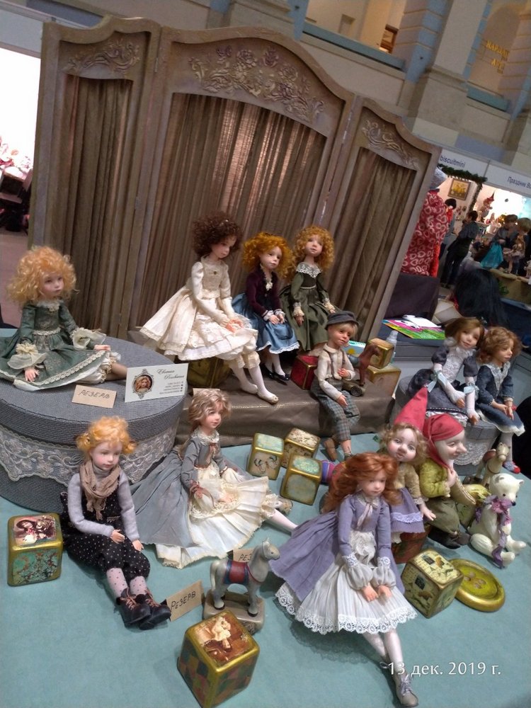 X Международная выставка "Искусство куклы" в Гостином дворе. Часть 3, заключительная
