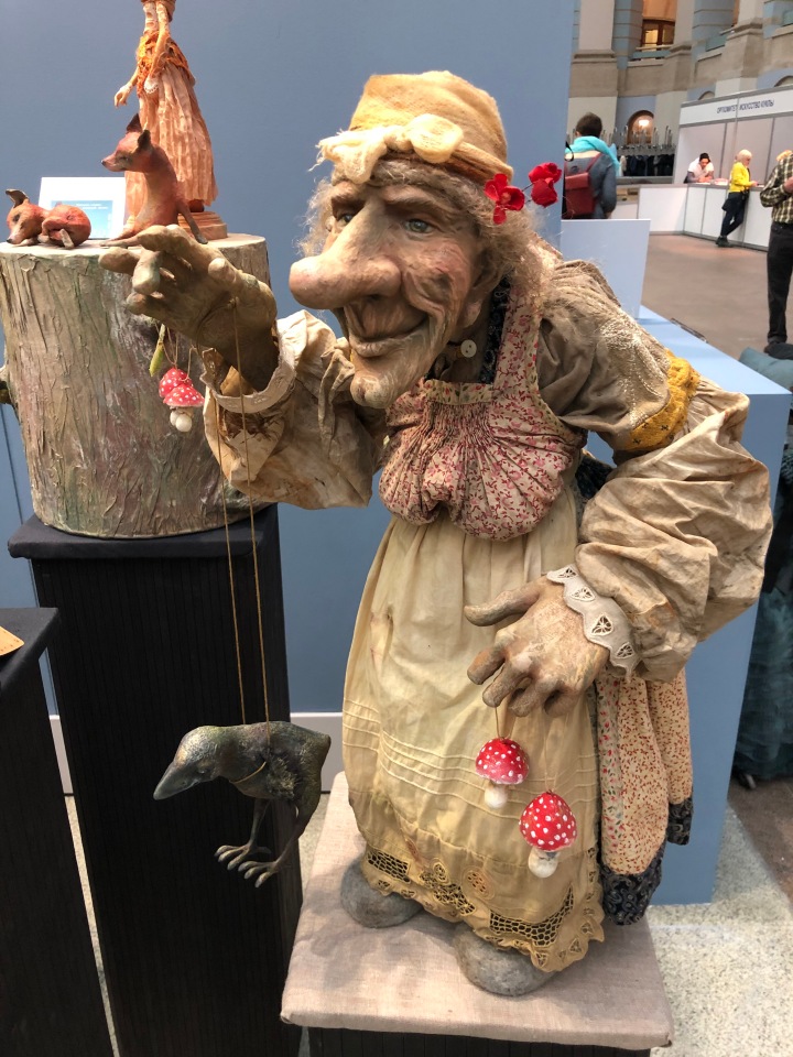 "Искусство куклы" 2019 - приглашаю прогуляться по выставке... ч.2