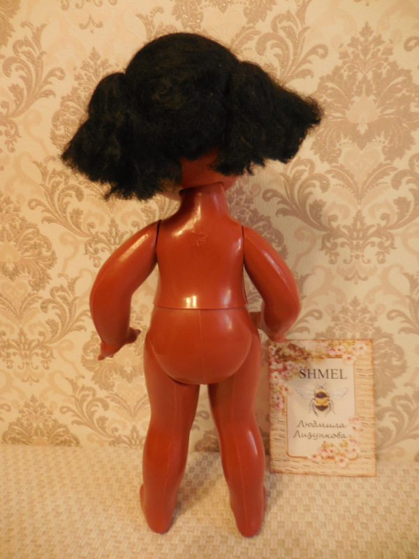 Танцующая кукла. Реставрация и создание авторского образа (фото 8)