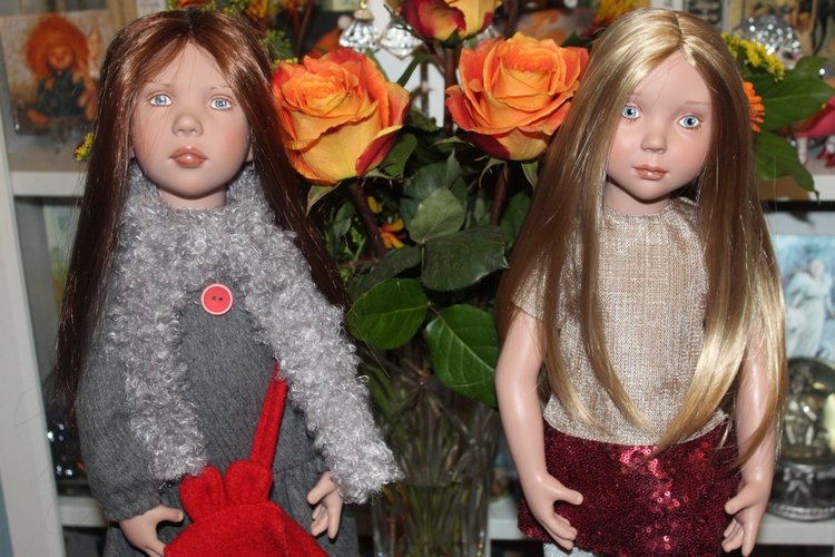 А мы к вам с цветами! Neetje и Verena Zwergnase