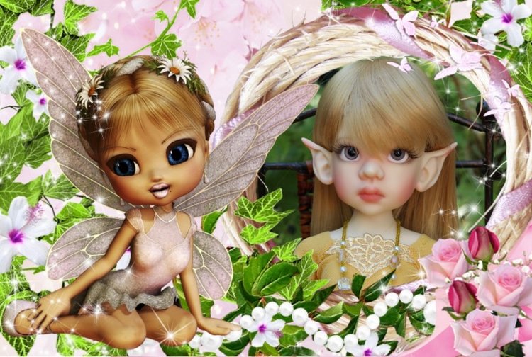 Талисса в Волшебном лесу — Куклы Kaye Wiggs (Кайе Виггс): авторские BJD (БЖД)