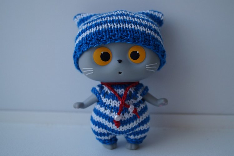 Модные котятки. Лили и Басик в обновках (фото 9)