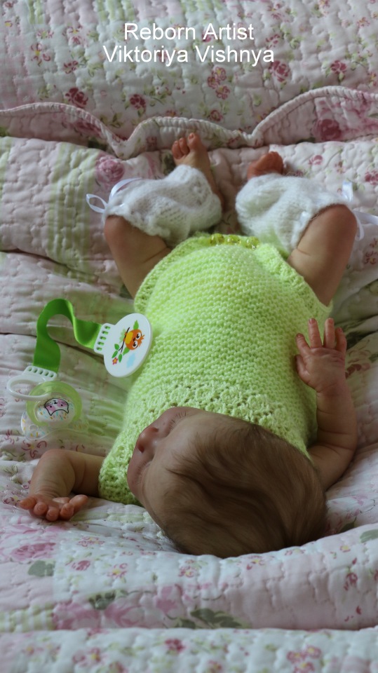Далила... малышка реборн Виктории Вишни | Бэйбики Далила... малышка реборн Виктории Вишни