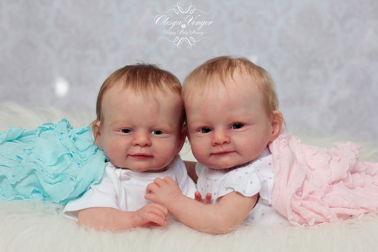 Прототипы Марк и Мэри от Ольги Ауэр ( Marc and Mary by Olga Auer). Куклы реборн Олеси Венгер