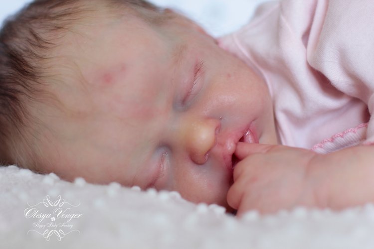 Моя крохотуля Инди. Кукла реборн Олеси Венгер