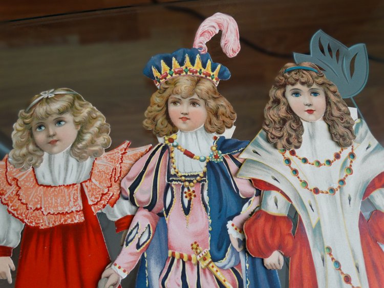 Очень маленькая кукло-встреча. Или ода бумажным куклам (фото 10)