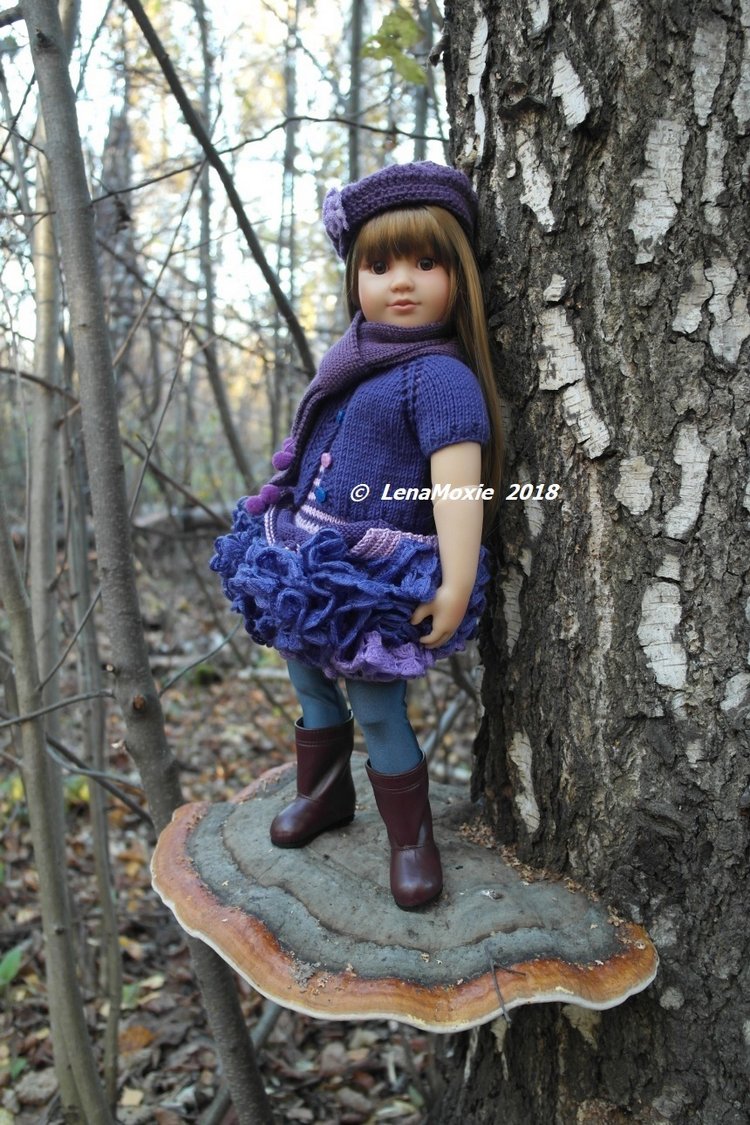 Прощание с теплой Осенью — Куклы Kidz'n'Cats (Соня Хартман): шарнирные 46 см