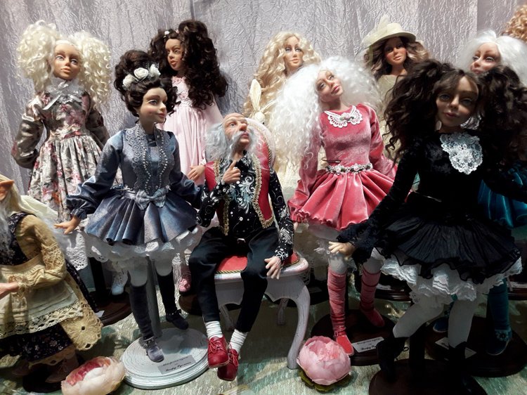 Искусство Куклы. Гостиный двор 2018. Выставку моими глазами - часть 2