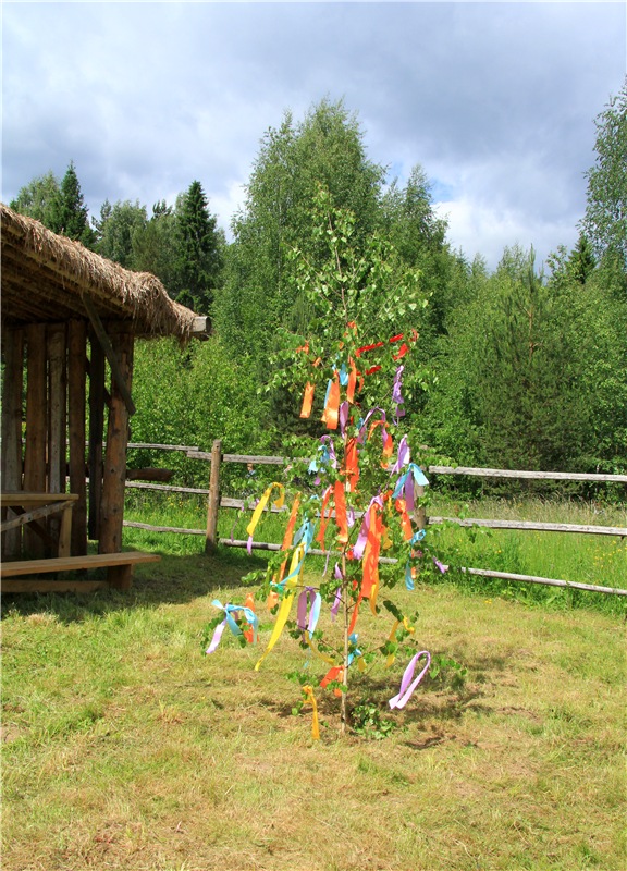 "Троицкие гуляния" в Василёво, 2018 год, продолжение. Архитектурно-этнографический музей под открытым небом. Василёво