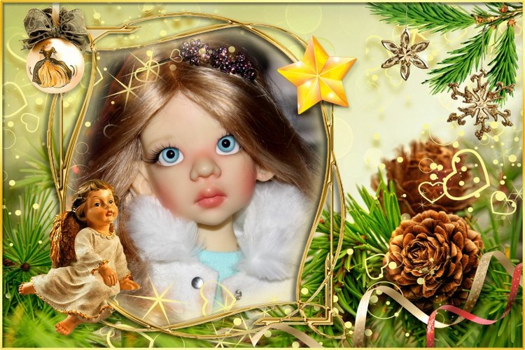 Поздравления С Рождеством и Наступающим Новым годом от Мисси и Талиссы (фото 4)