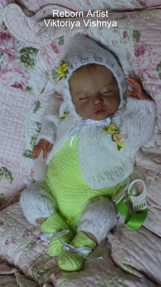 Далила... малышка реборн Виктории Вишни | Бэйбики Далила... малышка реборн Виктории Вишни