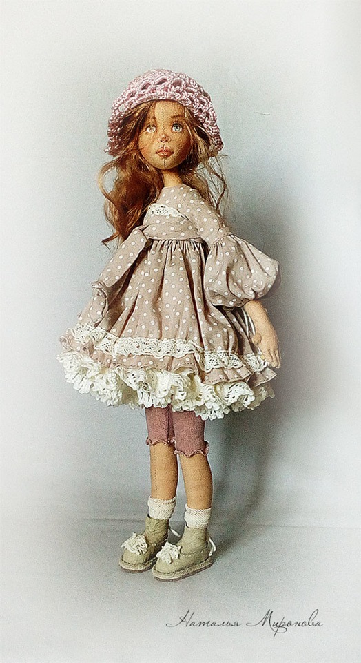 Выкройка текстильной куколки, рост 28см Наталья Миронова