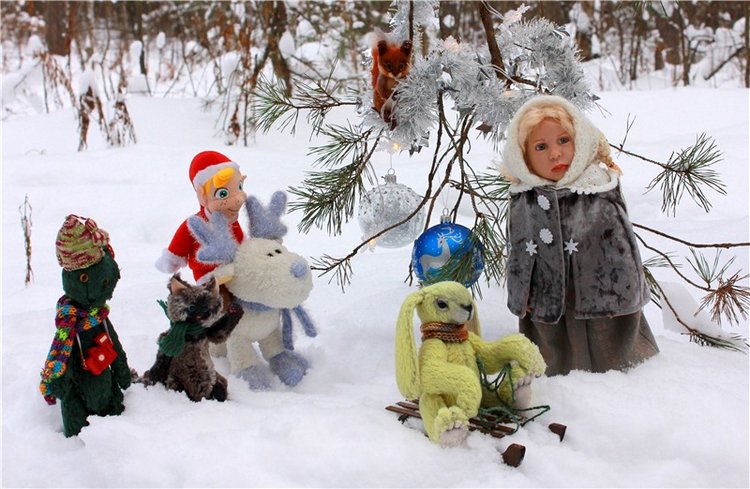 Рождественские гуляния, часть первая. Zwergnase Mischa