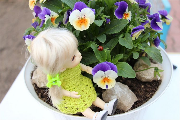 Цветочная феечка — Куклы Fairyland (ФэйриЛэнд): BJD (БЖД) (фото 5)