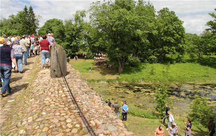 "Троицкие гуляния" в Василёво, 2017 год, продолжение. Архитектурно-этнографический музей под открытым небом "Василёво"