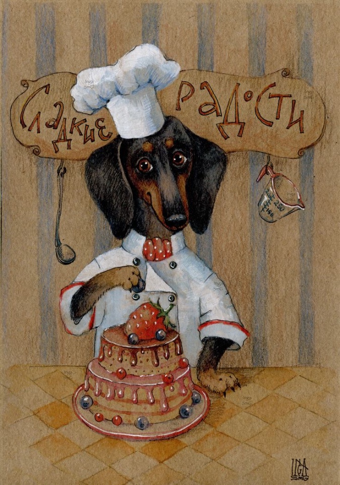 Предновогодние денёчки! Улыбнёмся вместе! Смешные таксы Инги smG