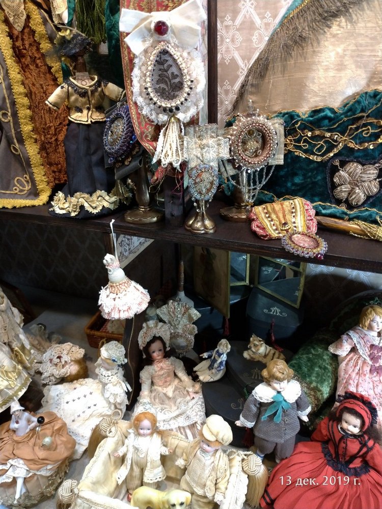 X Международная выставка "Искусство куклы" в Гостином дворе. Часть 1