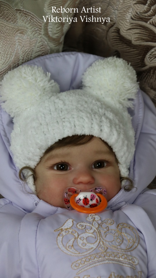 Мэдди 2...куколка реборн Виктории Вишни