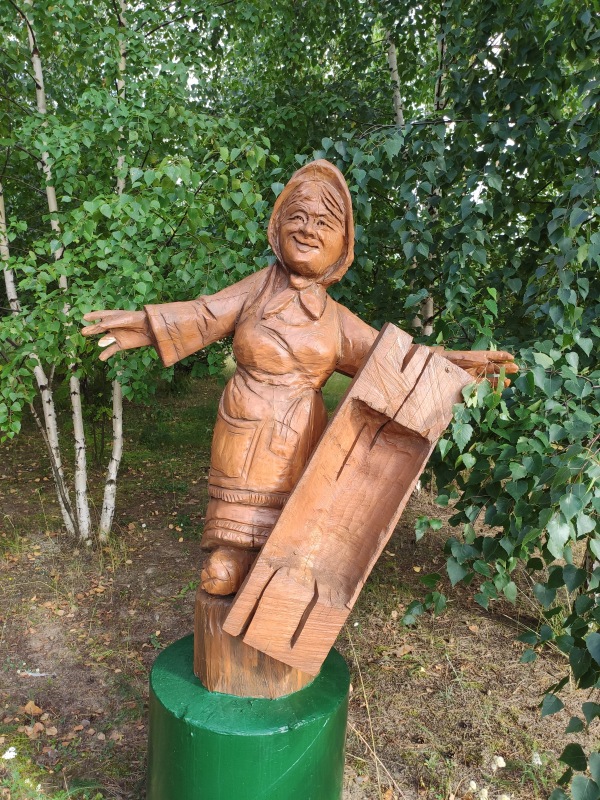 Прогулка по Волжской деревеньке