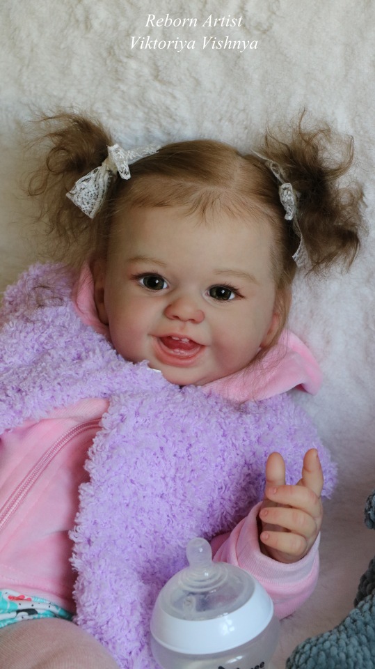 Малышка Хулиганка... куколка реборн Виктории Вишни