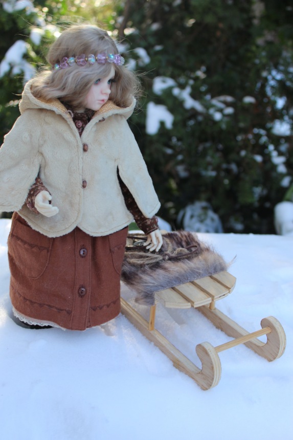 Розочка на снегу — Куклы Dollshe Craft (Доллше): BJD (БЖД)