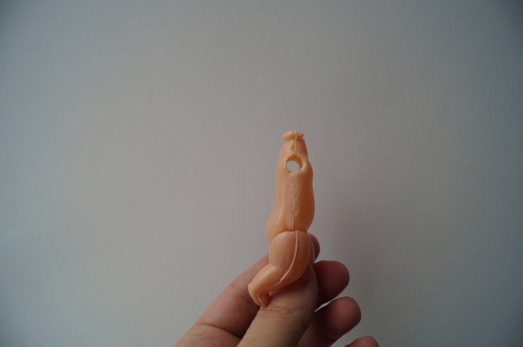 Вторая апрельская выписка малышей. Флокировка с частичной прошивкой, лепка сменных стоп