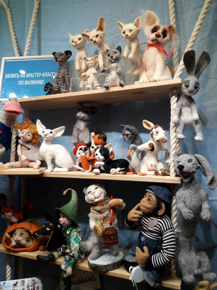 Moscow Fair Московская международная выставка кукол на Тишинке 13 - 15 апреля 2018. Мой фотообзор