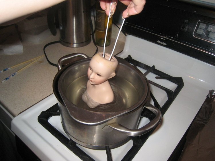 Как мы с Настей делали фарфоровую в воске Гунзель или "Наши руки не для скуки, и мы не ищем легких путей!" | Бэйбики Как мы с Настей делали фарфоровую в воске Гунзель или "Наши руки не для скуки, и мы не ищем легких путей!" (фото 10)