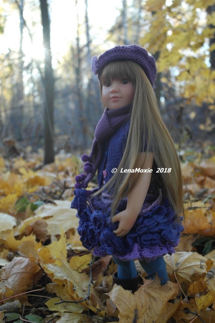 Прощание с теплой Осенью — Куклы Kidz'n'Cats (Соня Хартман): шарнирные 46 см (фото 5)