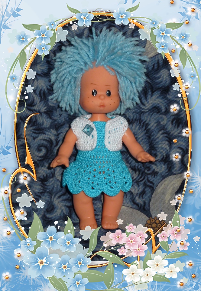 Мои куколки SCHALKAU и коллекция вязаных нарядов