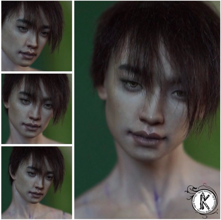 Авторская шарнирная кукла «Рейн», 47 см