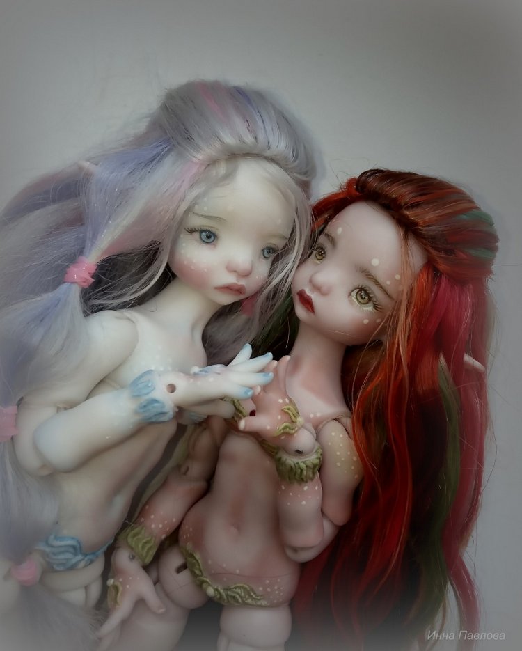 Фарфорочки — Авторские фарфоровые куклы (OOAK): ручная работа (фото 4)