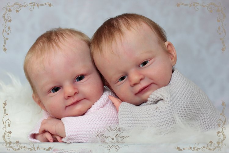 Прототипы Марк и Мэри от Ольги Ауэр ( Marc and Mary by Olga Auer). Куклы реборн Олеси Венгер