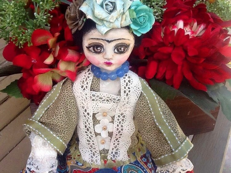 Фрида - кукла ! Икона стиля. Часть 2 | Бэйбики Фрида - кукла ! Икона стиля. Часть 2 (фото 5)