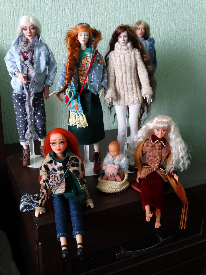 Очень маленькая кукло-встреча. Или ода бумажным куклам