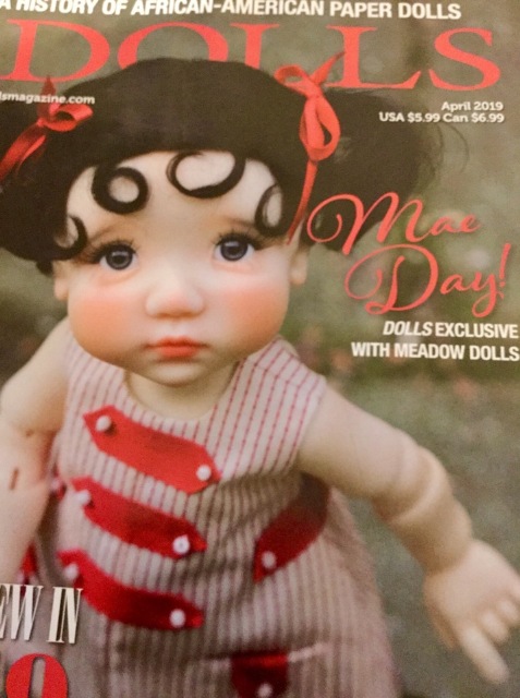 Новая девочка Mae в новом формате 40,5 см от Meadow dolls (фото 4)
