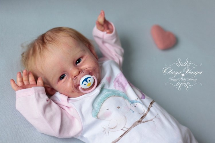 Прототип Shaya от скульптора Bonnie Sieben. Кукла реборн Олеси Венгер