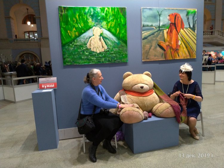 X Международная выставка "Искусство куклы" в Гостином дворе. Часть 3, заключительная (фото 10)