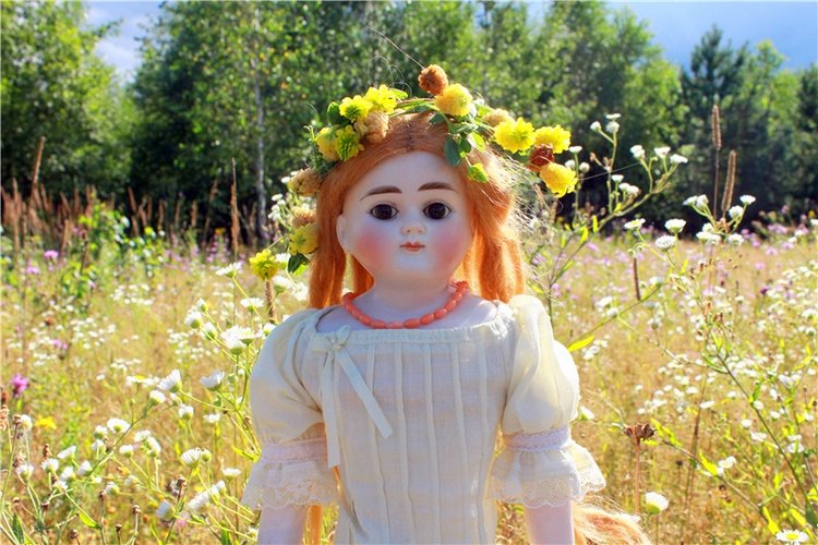 Эдельвейс на пленэре — Антикварные куклы ABG (Alt (фото 9)