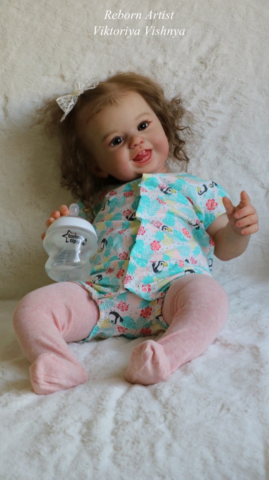 Малышка Хулиганка... куколка реборн Виктории Вишни