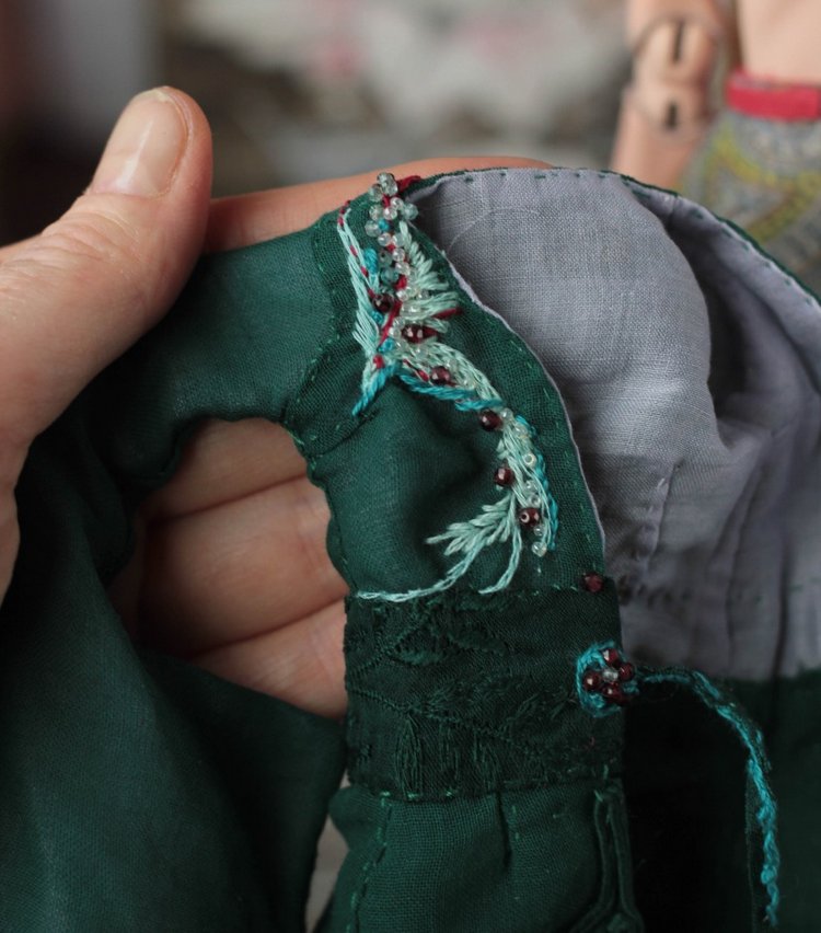 Серсея. Фарфоровая шарнирная кукла