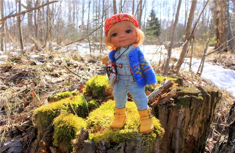 Весна в "Саду Камней" | Бэйбики Весна в "Саду Камней" — Куклы Meadow dolls (Медовушки): BJD (БЖД)