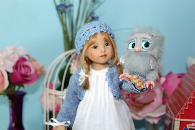 Мой нежный Подснежник - Brianna. Студийная кукла от Heidi Plusczok